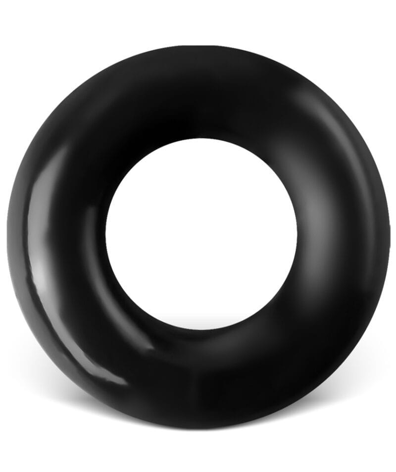 Black Silicone Solid Ring